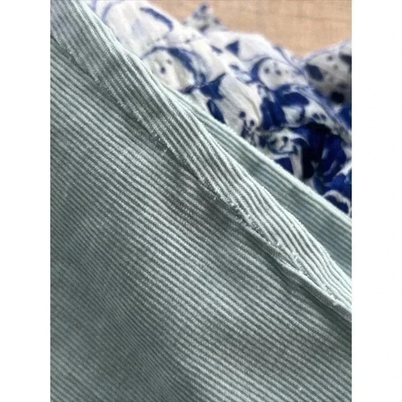 Talbots Pant Signature Bootcut Five Pocket Corduroy Blue Cotton Stretch Size 4p - Picture 11 of 11